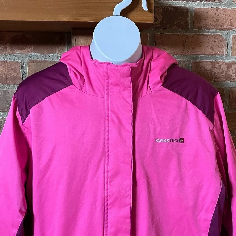 Swiss Tech Pink Winter Coat
